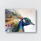Peacock Iridescent Feathers 5 Wall Art