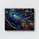 Peacock Modern Art 18 Wall Art