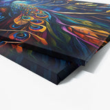 Peacock Modern Art 18 Wall Art