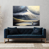 Penguin Emperor Mountain 21 Wall Art