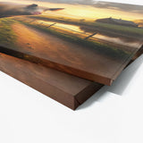Pig Countryside Sunset 2 Wall Art