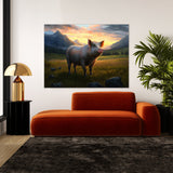 Pig Meadow Sunset Mountain 9 Wall Art