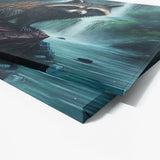 Raccoon Atmospheric Forest 10 Wall Art
