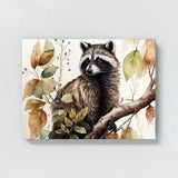 Raccoon Detailed Of 12 Wall Art