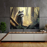 Raccoon Forest 8 Wall Art