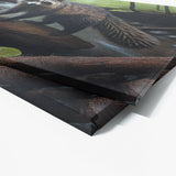 Raccoon Forest Stream 15 Wall Art