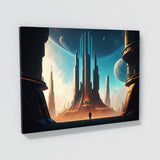 Alien City Holograms 5 Wall Art
