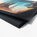 Alien City Holograms 5 Wall Art