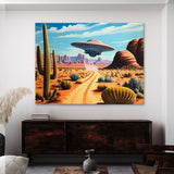 Alien Spaceship 9 Wall Art
