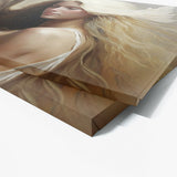 Angel Art Angelic Serene Harp 4 Wall Art