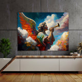 Angel Art Vibrant Angel 3 Wall Art