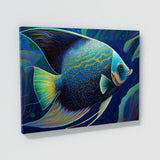 Angelfish Abstract 4 Wall Art