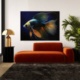 Angelfish Bold Colors 3 Wall Art