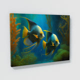 Angelfish Peaceful Underwater 2 Wall Art