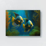 Angelfish Peaceful Underwater 2 Wall Art