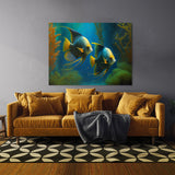 Angelfish Peaceful Underwater 2 Wall Art