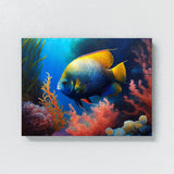Angelfish Vibrant Marine 5 Wall Art