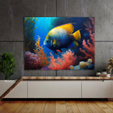 Angelfish Vibrant Marine 5 Wall Art