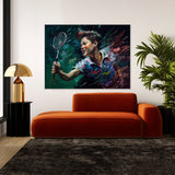Badminton Art 3 Wall Art