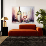 Bar Watercolor Wine Bottle 10 Wall Art