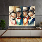 Barbershop Create Portrait 13 Wall Art