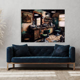 Barbershop Layered Ink 12 Wall Art