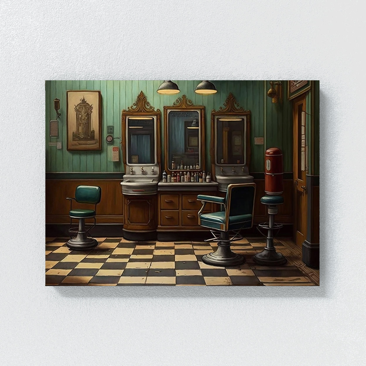 Barbershop Vintage Barber 6 Wall Art