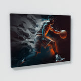 Basketball Dreamy Ethereal 13 Wall Art