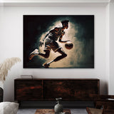 Basketball Dreamy Ethereal 3 Wall Art