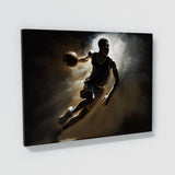 Basketball Dreamy Ethereal 7 Wall Art