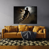 Basketball Dreamy Ethereal 7 Wall Art