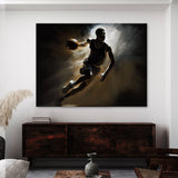 Basketball Dreamy Ethereal 7 Wall Art