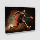 Basketball Player Bold 1 Wall Art