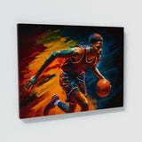 Basketball Player Bold 2 Wall Art