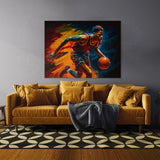 Basketball Player Bold 2 Wall Art