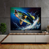 Bass Abstract 6 Wall Art
