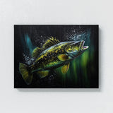 Bass Abstract Motion 7 Wall Art