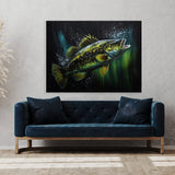 Bass Abstract Motion 7 Wall Art