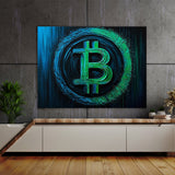 Bitcoin Bold Modern 6 Wall Art