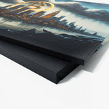 Bitcoin Cityscape 5 Wall Art