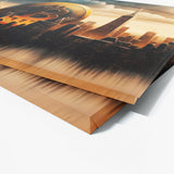 Bitcoin Cityscape 7 Wall Art