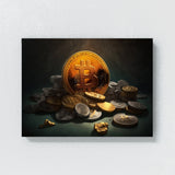 Bitcoin Gold 8 Wall Art