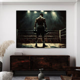 Boxing Boxer Contrasts 1 Wall Art