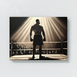 Boxing Boxer Shadow 2 Wall Art