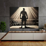 Boxing Boxer Shadow 2 Wall Art