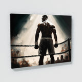 Boxing Boxer Shadow 3 Wall Art