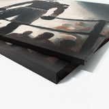 Boxing Boxer Shadow 3 Wall Art