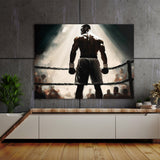 Boxing Boxer Shadow 3 Wall Art