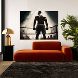 Boxing Boxer Shadow 3 Wall Art