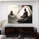 Buddha Art Buddha Serene 18 Wall Art